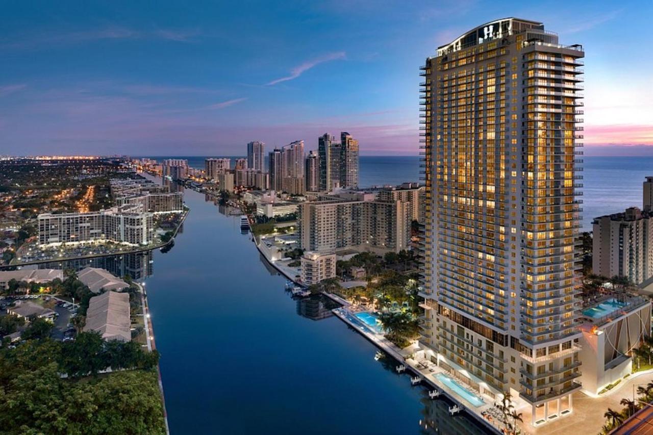 Hyde Beach House - Luxury 2-Bedroom - Gorgeous View - Resort Amenities - Rooftop Pool - Hot Tub - Tennis Court - Minutes To The Ocean 할리우드 외부 사진
