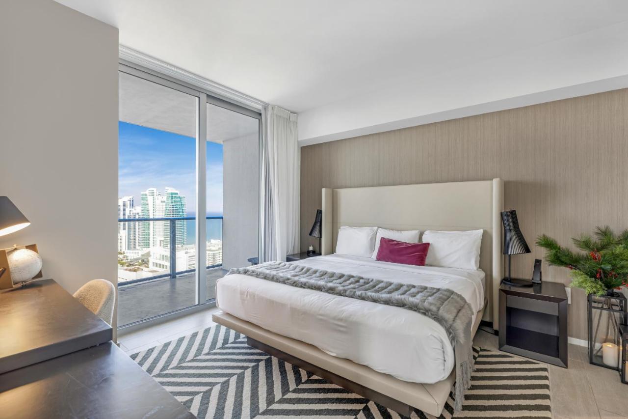 Hyde Beach House - Luxury 2-Bedroom - Gorgeous View - Resort Amenities - Rooftop Pool - Hot Tub - Tennis Court - Minutes To The Ocean 할리우드 외부 사진