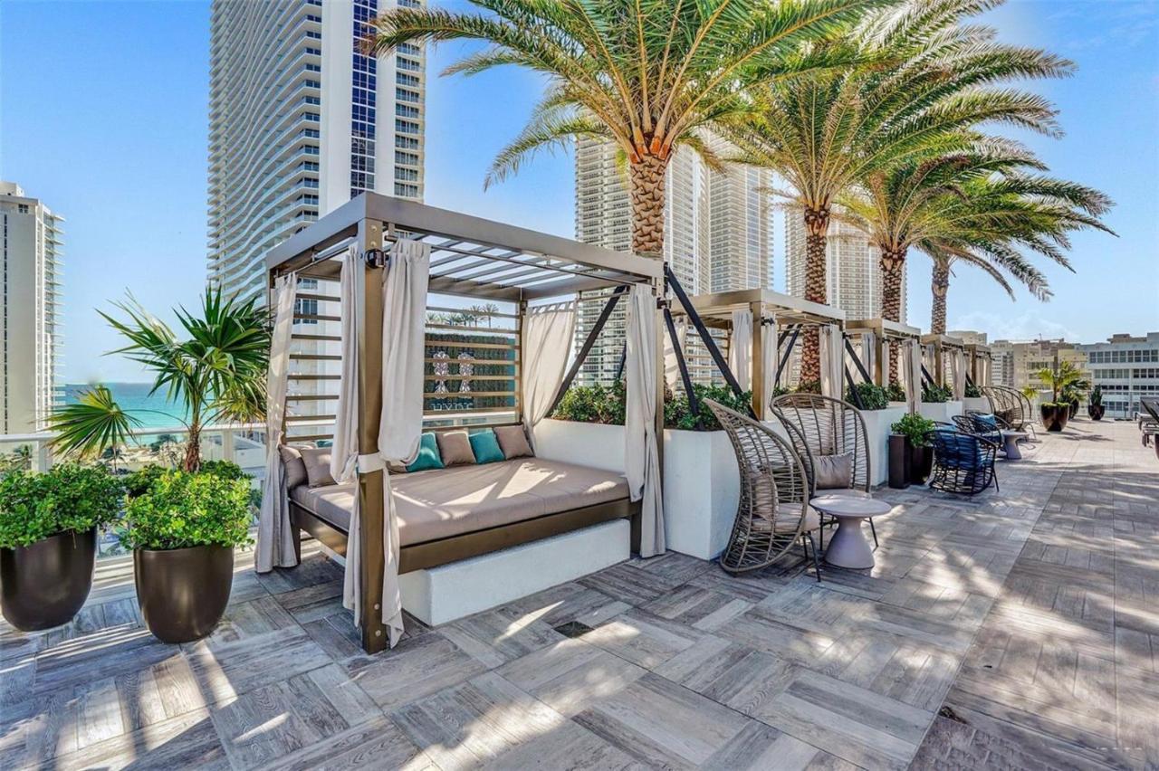 Hyde Beach House - Luxury 2-Bedroom - Gorgeous View - Resort Amenities - Rooftop Pool - Hot Tub - Tennis Court - Minutes To The Ocean 할리우드 외부 사진