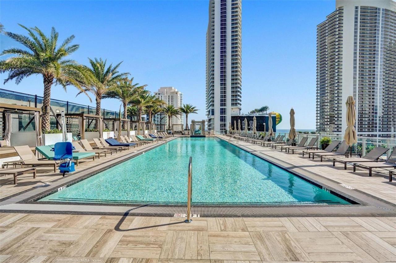 Hyde Beach House - Luxury 2-Bedroom - Gorgeous View - Resort Amenities - Rooftop Pool - Hot Tub - Tennis Court - Minutes To The Ocean 할리우드 외부 사진